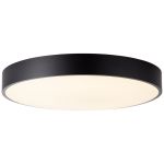 Brilliant Slimline Ceiling Light Metal Plastic Black White 34W 3800lm - 830-865 CCT | 490mm - Remote Control Dimmable