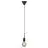 Nordlux Paco Pendulum Metal Black | Suitable for 1x E27