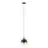 Eglo Pendant Ariscani 1 Steel Black | Suitable for E27
