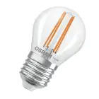 Osram Classic LED E27 Ball Filament Clear 3.8W 806lm - 827 Extra Warm White | Replaces 60W