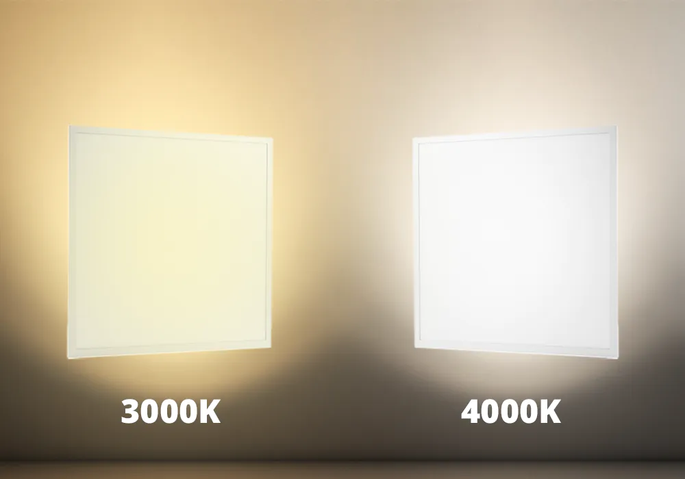 panneau led 3000K ou 4000K